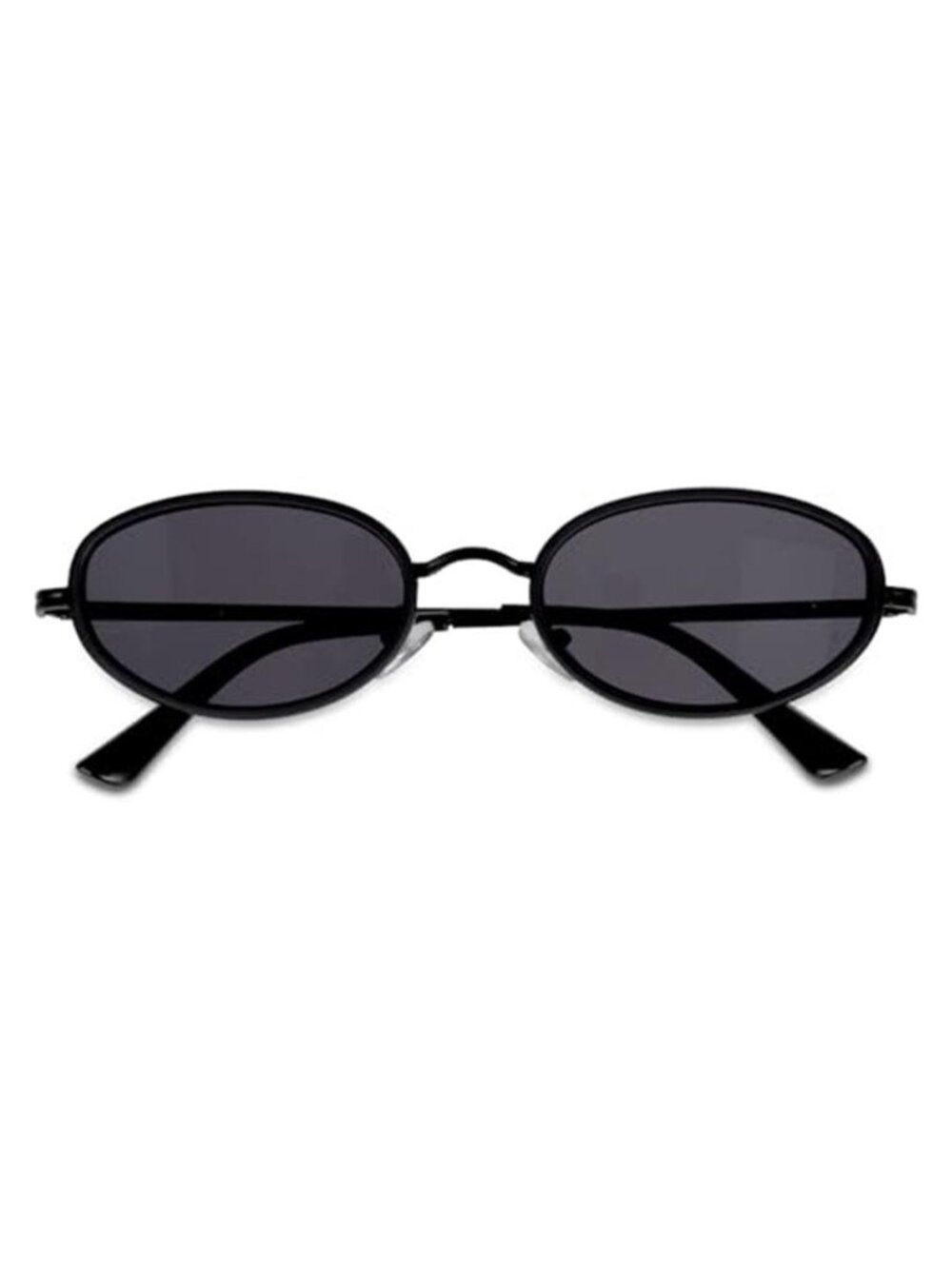 Retro Oval Sunglasses for Women Men 80s 90s Chic Y2k Sunnies Small